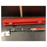 Snap-on TQFR250E Torque Wrench with Case