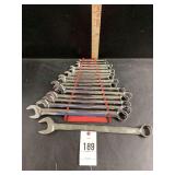 Snap-on Combination Wrench Set with Organizer