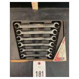 Snap-on 6-Piece Metric Flare Nut Wrench Set 9-21 mm
