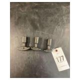 Snap-on Automotive Body Repair Dolly Attachments, Set of 3