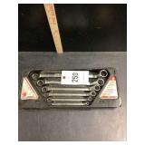 Matco Tools SRBDL62T 6-Piece SAE 12-Point Deep Offset Double Box Wrench Set