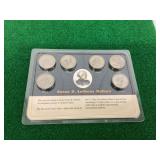 6 Coin Set 1979-1980 Susan B. Anthony Dollars P D S Mint Marks
