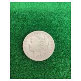 1890-P Morgan Silver Dollar