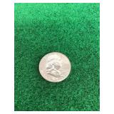 1953-D Franklin Silver Half Dollar