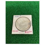 1886-P Morgan Silver Dollar