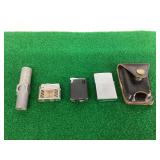 Collection of 4 Assorted Lighters and Accessory