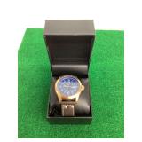 Picard & Cie 1848 Wristwatch with Brown Leather Strap