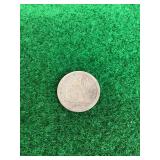 1877-CC Seated Liberty Quarter Dollar