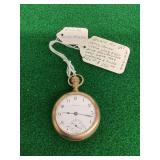 Elgin 15 Jewel Pocket Watch, Serial 14078656, Philadelphia Watch Case Co.