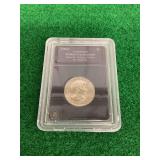 1980-S Susan B. Anthony Dollar, San Francisco Mint, Encapsulated