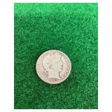 1913-D Barber Half Dollar