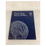 5 Peace Silver Dollars 1922-1934, Philadelphia, Denver, San Francisco Mints