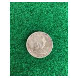 1960-D Franklin Silver Half Dollar