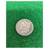 1882 Morgan Silver Dollar