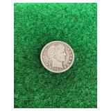 1903-P Barber Quarter Dollar