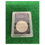 1976 Bicentennial Eisenhower Dollar, Brilliant Uncirculated, Slabbed