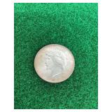 1923 Peace Silver Dollar