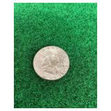 1951-P Franklin Silver Half Dollar