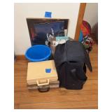 Mixed Lot of Medical Equipment, Toys, and Paper Ephemera