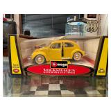 Bburago 1/18 Scale 1955 Volkswagen Kafer-Beetle Diecast Model