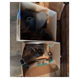 Assorted Marine Propellers and Trailer Hitch Receivers