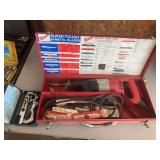 Milwaukee Sawzall Reciprocating Saw with Metal Storage Case and Assorted Blades