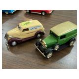 Set of Two Diecast Promotional Delivery Vehicles