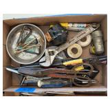 Assorted Hand Tools and Workshop Supplies Lot