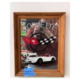 Chevrolet Corvette 1953-1978 25th Anniversary Framed Mirror