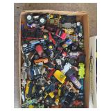 Assorted Diecast Toy Vehicles and Construction Equipment Lot