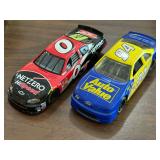 Lot of Two NASCAR Diecast Model Cars: #0 NetZero Chevrolet Monte Carlo and #94 Auto Value Ford Thunderbird