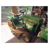 John Deere 330 Lawn and Garden Tractor with Mower Deck