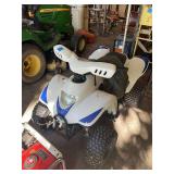 Youth All-Terrain Vehicle (ATV) White and Blue