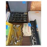 Assorted Hardware Organizer and Socket Tool Sets