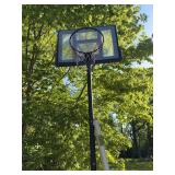 Portable Basketball System with Adjustable Height Pole