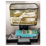 Chevrolet Bel Air Themed Table Lamp with Model Car Base