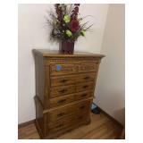 Keller Oak Tall Chest of Drawers