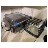 Ninja Foodi Digital Air Fry Oven and GE Four-Slice Toaster