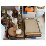 Assorted Household Decor, Lighting, and Collectible Lot