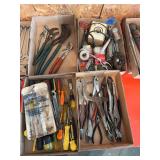Assorted Hand Tools and Hardware Lot