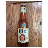 Miller Lite A Fine Pilsner Beer Bottle
