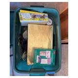 Assorted Crafting and Hardware Storage Lot