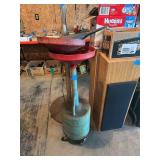 Rolling Oil Drain Pan with Reservoir