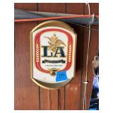 Anheuser-Busch LA Premium Pilsner Beer Wall Sign