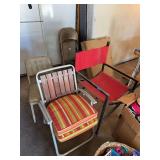 Assorted Folding Chairs, Set of 3