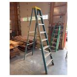 Werner Electro-Master 8 Ft. Fiberglass Step Ladder Model 6008
