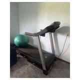 NordicTrack T5.7 Treadmill, Body Champ Inversion Table, Heavy Bag, and Fitness Accessories Lot
