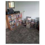 Large Collection of Assorted Movies on DVD and VHS