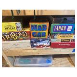 Assorted Board Games Lot Including Monopoly, Clue, Taboo, and Others