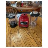 KitchenAid Pro Line Red Blender with Extra Pitcher and Jar